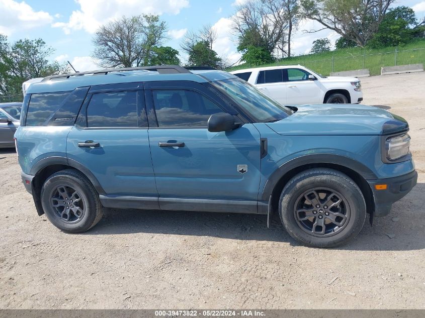 2021 Ford Bronco Sport Big Bend VIN: 3FMCR9B6XMRA17463 Lot: 39473822