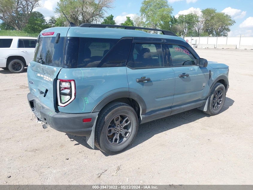 2021 Ford Bronco Sport Big Bend VIN: 3FMCR9B6XMRA17463 Lot: 39473822