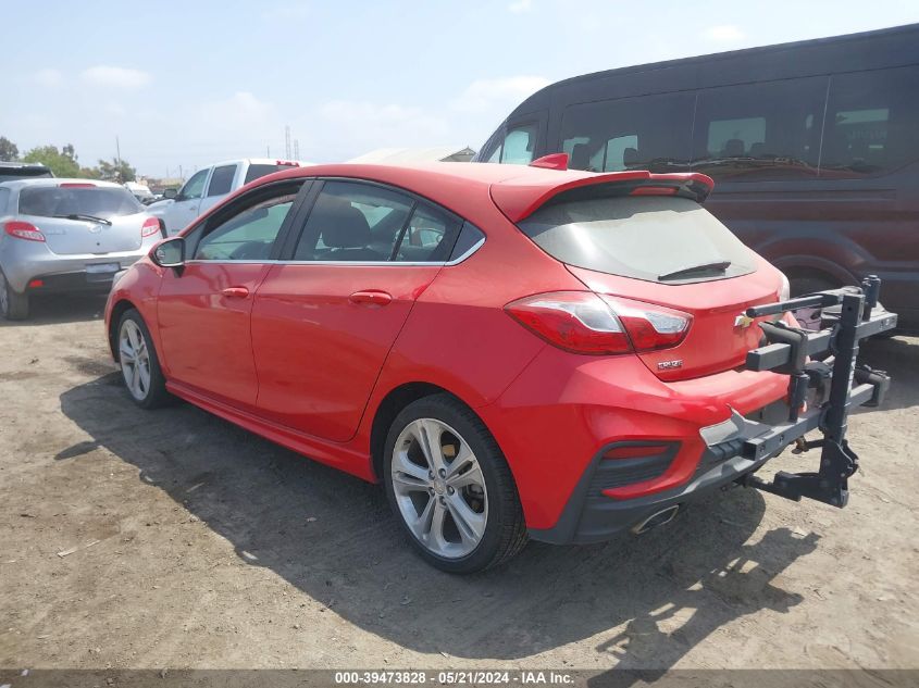 2018 Chevrolet Cruze Lt Manual VIN: 3G1BG6SE3JS522401 Lot: 39473828