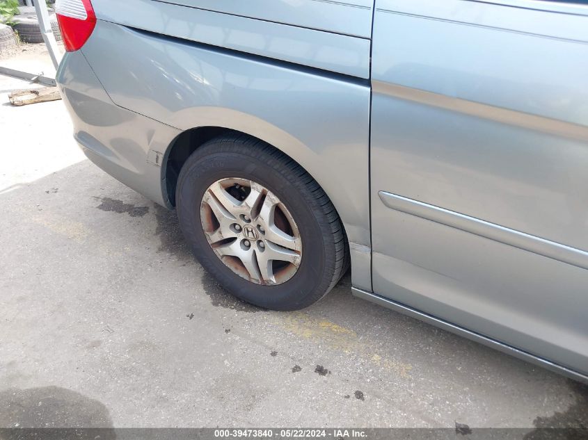 2006 Honda Odyssey Ex VIN: 5FNRL384X6B105906 Lot: 39473840