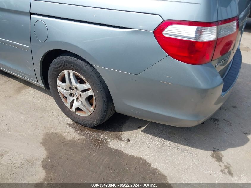 2006 Honda Odyssey Ex VIN: 5FNRL384X6B105906 Lot: 39473840