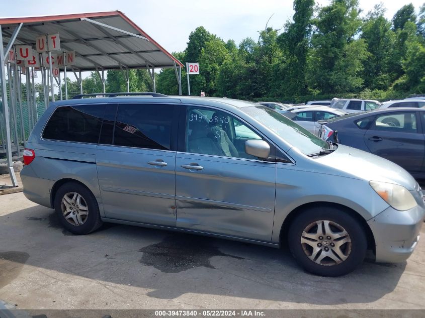 2006 Honda Odyssey Ex VIN: 5FNRL384X6B105906 Lot: 39473840
