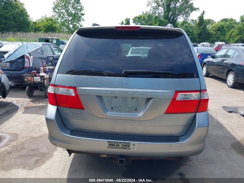 2006 Honda Odyssey Ex VIN: 5FNRL384X6B105906 Lot: 39473840