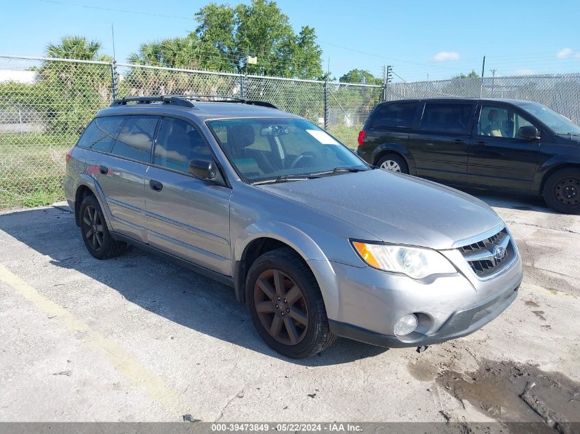 2008 Subaru Outback 2.5I/2.5I L.l. Bean Edition VIN: 4S4BP61C187343852 Lot: 39473849