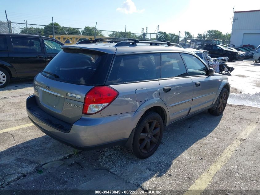 2008 Subaru Outback 2.5I/2.5I L.l. Bean Edition VIN: 4S4BP61C187343852 Lot: 39473849