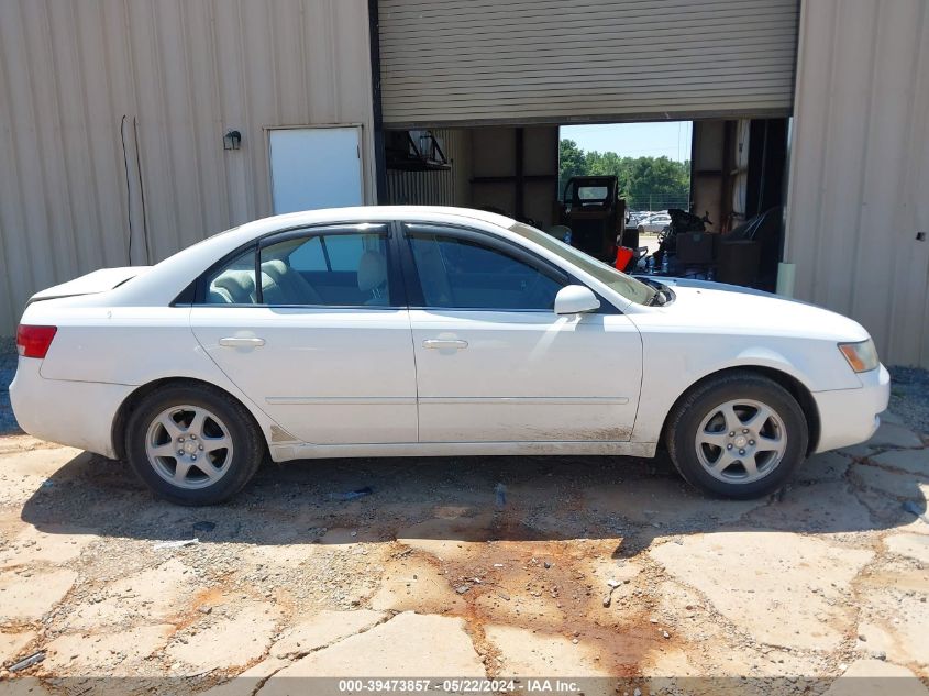 2006 Hyundai Sonata Gls VIN: 5NPEU46C16H068175 Lot: 39473857