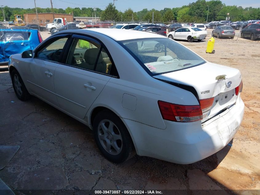 2006 Hyundai Sonata Gls VIN: 5NPEU46C16H068175 Lot: 39473857