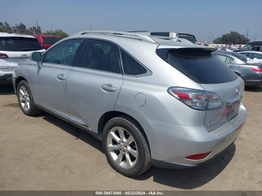 2010 Lexus Rx 350 VIN: 2T2ZK1BA6AC027459 Lot: 39473860