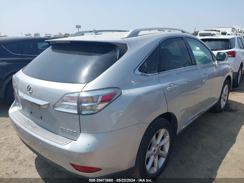 2010 Lexus Rx 350 VIN: 2T2ZK1BA6AC027459 Lot: 39473860