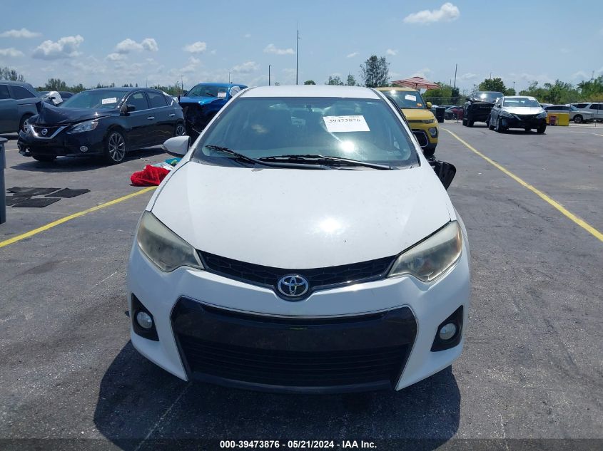 2015 Toyota Corolla S Plus VIN: 5YFBURHE7FP275641 Lot: 39473876