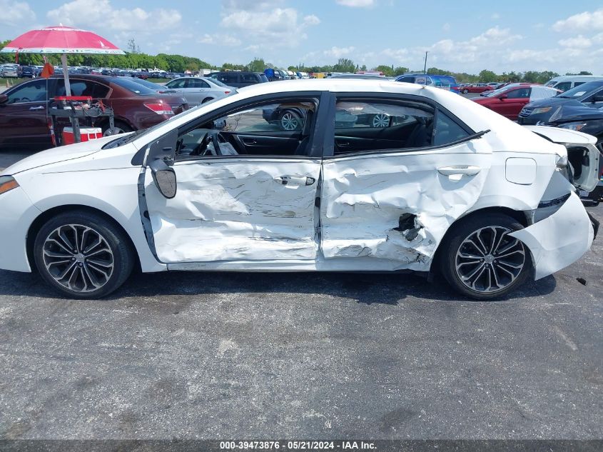 2015 Toyota Corolla S Plus VIN: 5YFBURHE7FP275641 Lot: 39473876