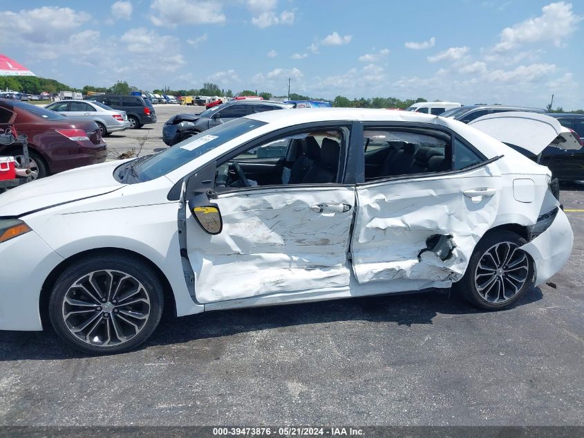 2015 Toyota Corolla S Plus VIN: 5YFBURHE7FP275641 Lot: 39473876