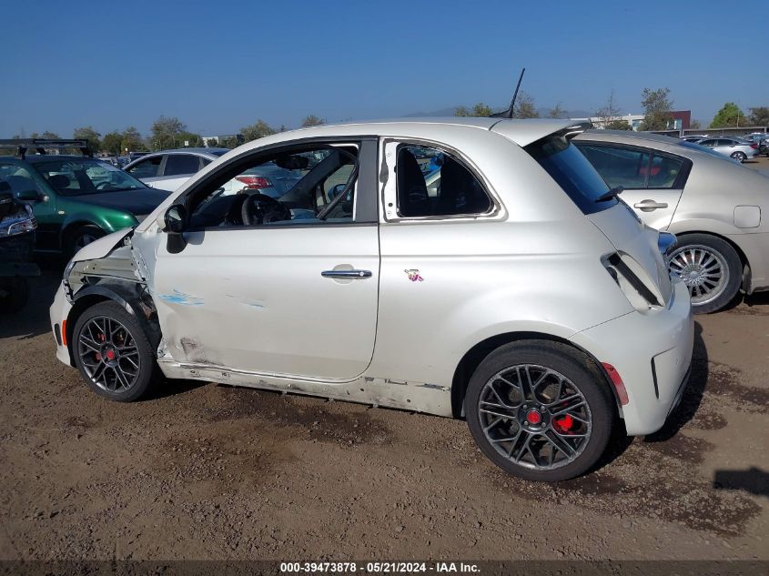 2018 Fiat 500 Abarth VIN: 3C3CFFFH7JT420973 Lot: 39473878