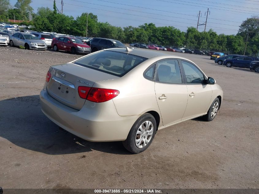 2010 Hyundai Elantra Gls VIN: KMHDU4AD8AU202427 Lot: 39473885