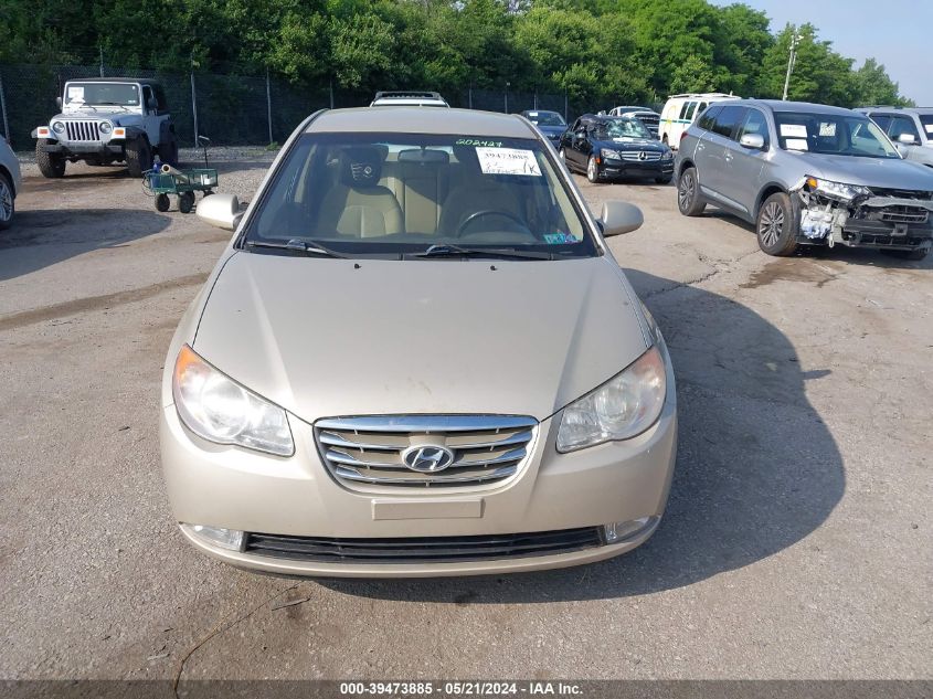 2010 Hyundai Elantra Gls VIN: KMHDU4AD8AU202427 Lot: 39473885