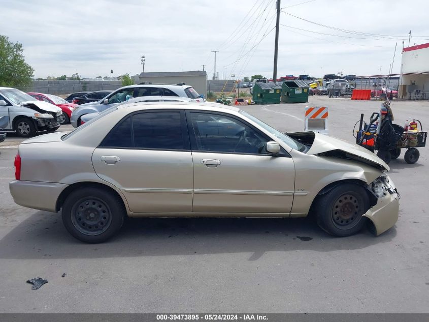 2002 Mazda Protege Dx/Es/Lx VIN: JM1BJ225221579581 Lot: 39473895