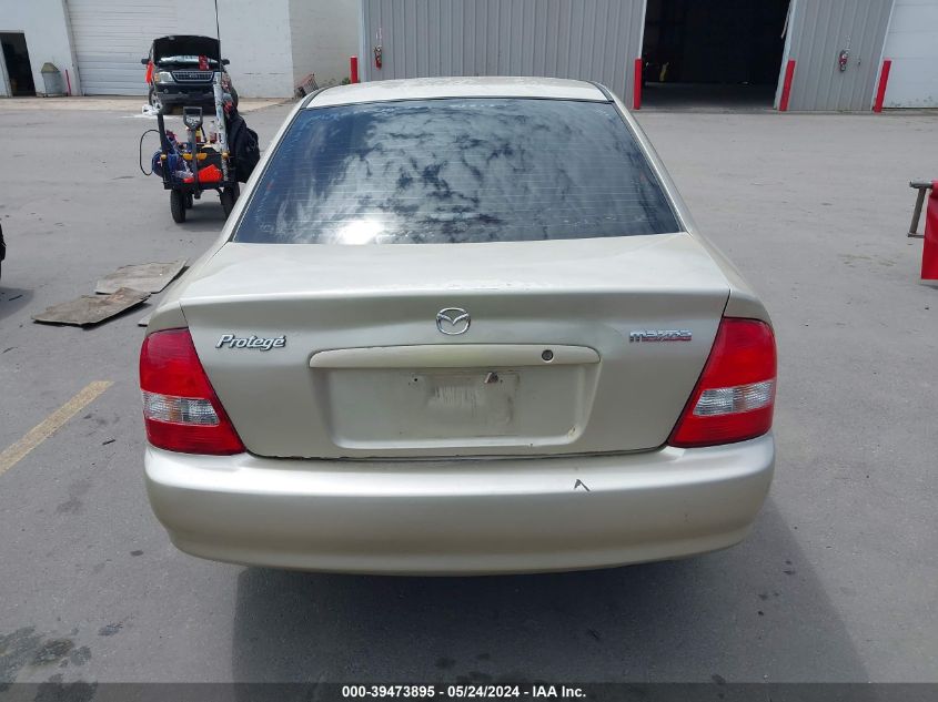 2002 Mazda Protege Dx/Es/Lx VIN: JM1BJ225221579581 Lot: 39473895