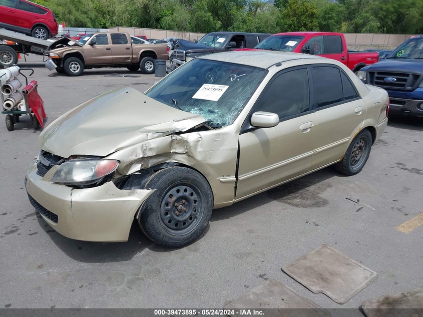 2002 Mazda Protege Dx/Es/Lx VIN: JM1BJ225221579581 Lot: 39473895