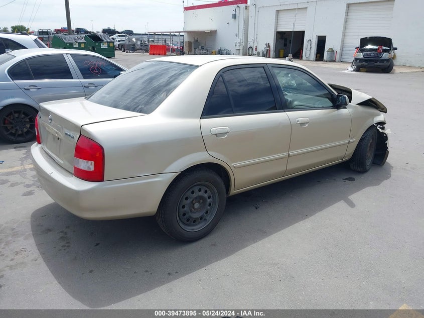 2002 Mazda Protege Dx/Es/Lx VIN: JM1BJ225221579581 Lot: 39473895