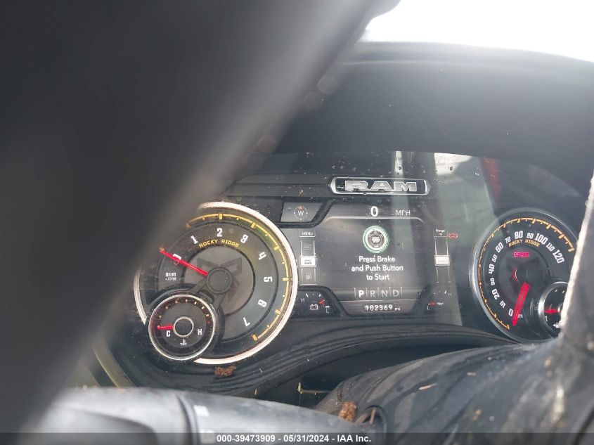 2020 Ram 1500 Big Horn 4X4 5'7 Box VIN: 1C6SRFFT8LN365799 Lot: 39473909