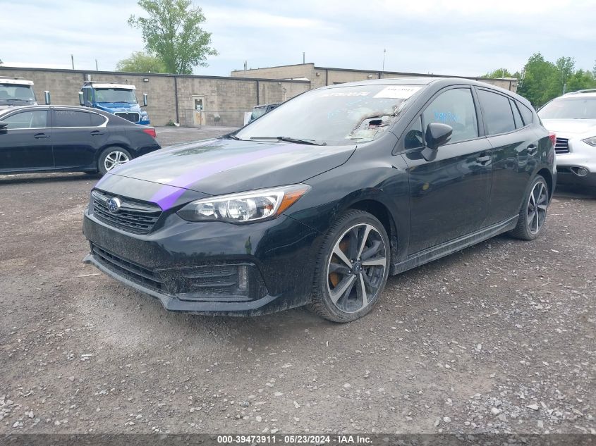 2020 Subaru Impreza Sport 5-Door VIN: 4S3GTAM65L3723730 Lot: 39473911