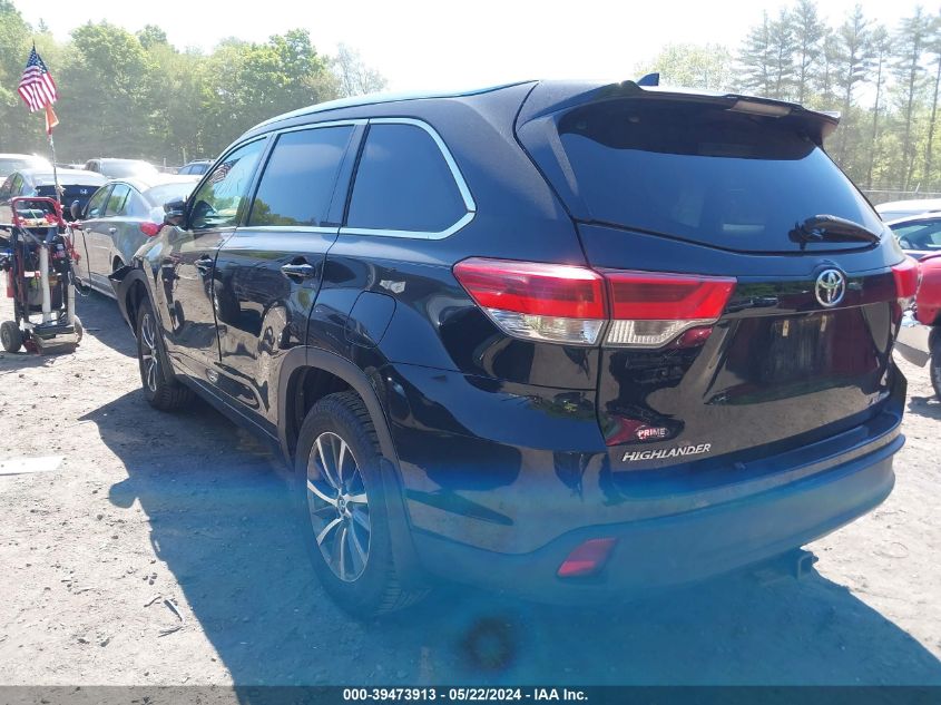 2017 TOYOTA HIGHLANDER SE/XLE - 5TDJZRFH2HS433520