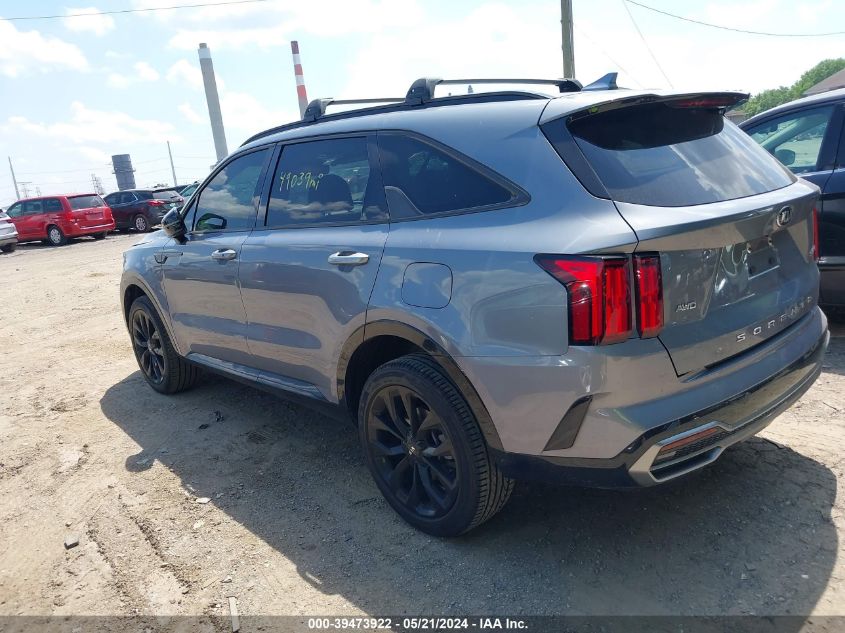 2021 KIA SORENTO SX - 5XYRKDLF7MG054453