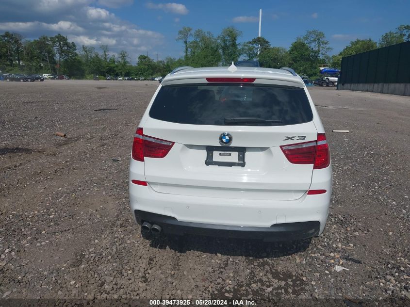 2017 BMW X3 xDrive28I VIN: 5UXWX9C59H0T00549 Lot: 39473925