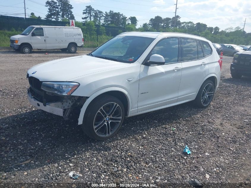 VIN 5UXWX9C59H0T00549 2017 BMW X3, Xdrive28I no.2