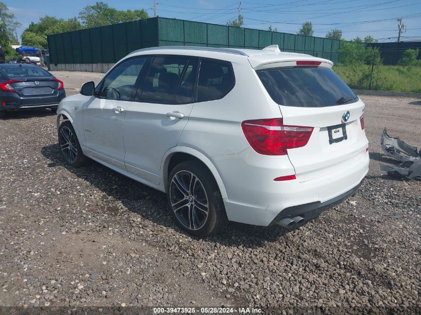 VIN 5UXWX9C59H0T00549 2017 BMW X3, Xdrive28I no.3