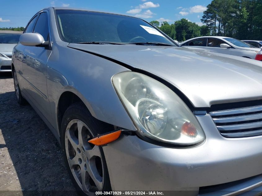 2003 Infiniti G35 Luxury VIN: JNKCV51E23M003130 Lot: 39473929