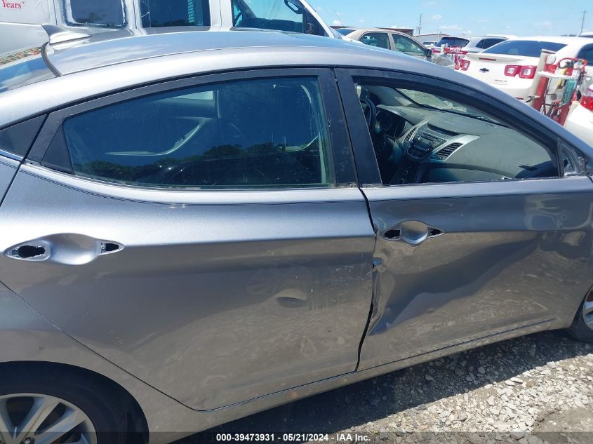 2015 Hyundai Elantra Se VIN: KMHDH4AE7FU298118 Lot: 39473931