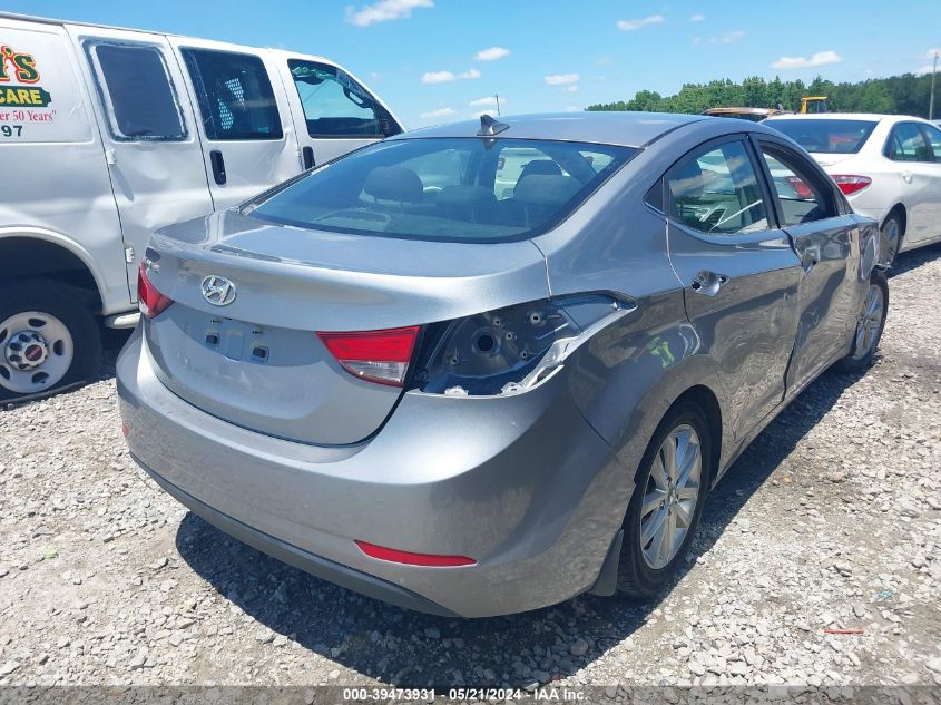 2015 Hyundai Elantra Se VIN: KMHDH4AE7FU298118 Lot: 39473931