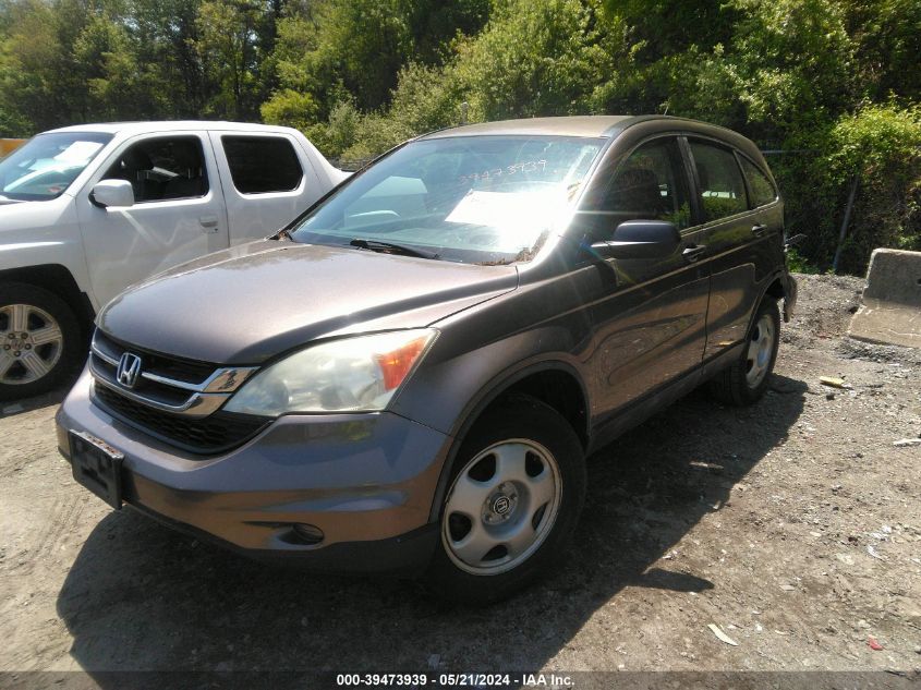 2010 Honda Cr-V Lx VIN: 5J6RE4H3XAL038697 Lot: 39473939