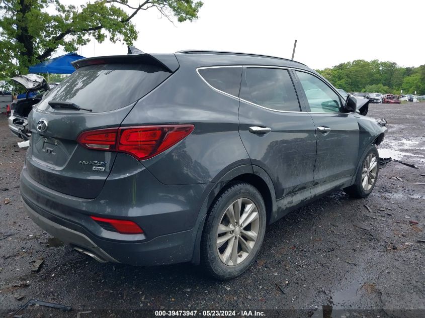 2018 Hyundai Santa Fe Sport 2.0T VIN: 5XYZUDLA2JG520557 Lot: 39473947