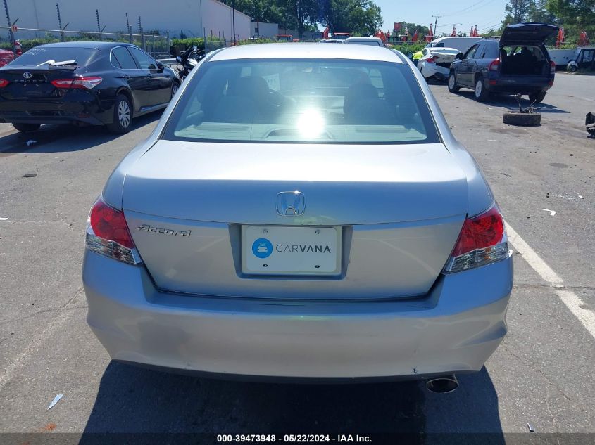 2010 Honda Accord 2.4 Lx-P VIN: 1HGCP2F48AA061477 Lot: 39473948