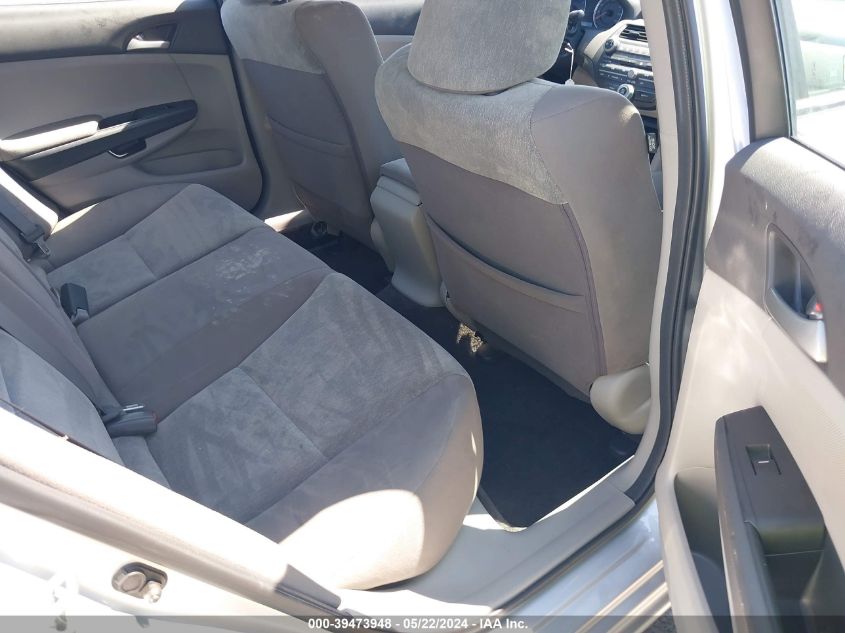 2010 Honda Accord 2.4 Lx-P VIN: 1HGCP2F48AA061477 Lot: 39473948