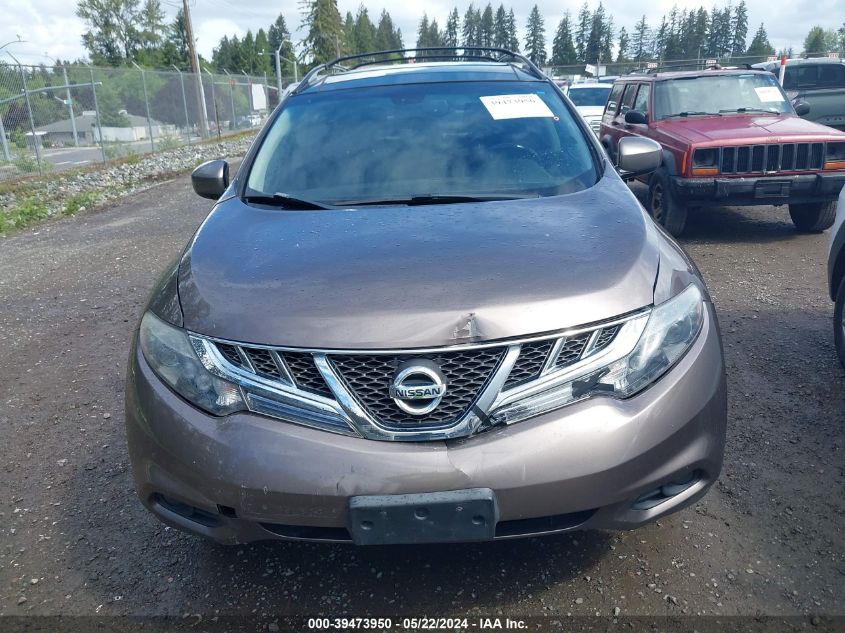 2011 Nissan Murano Le VIN: JN8AZ1MW9BW181425 Lot: 39473950