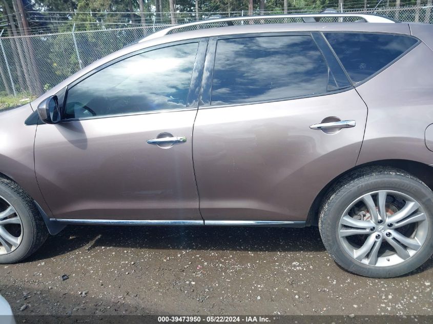 2011 Nissan Murano Le VIN: JN8AZ1MW9BW181425 Lot: 39473950