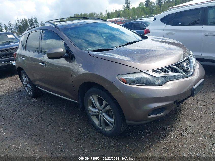 2011 Nissan Murano Le VIN: JN8AZ1MW9BW181425 Lot: 39473950