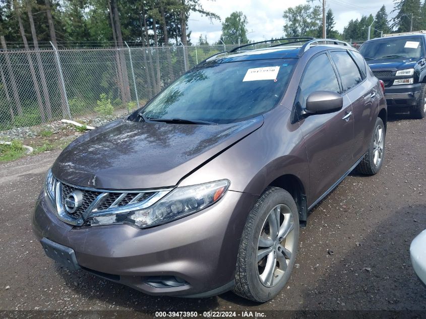 2011 Nissan Murano Le VIN: JN8AZ1MW9BW181425 Lot: 39473950