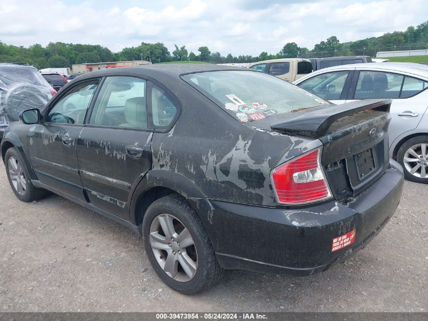 2006 Subaru Outback 3.0R L.l. Bean Edition VIN: 4S4BL86C564212275 Lot: 39473954