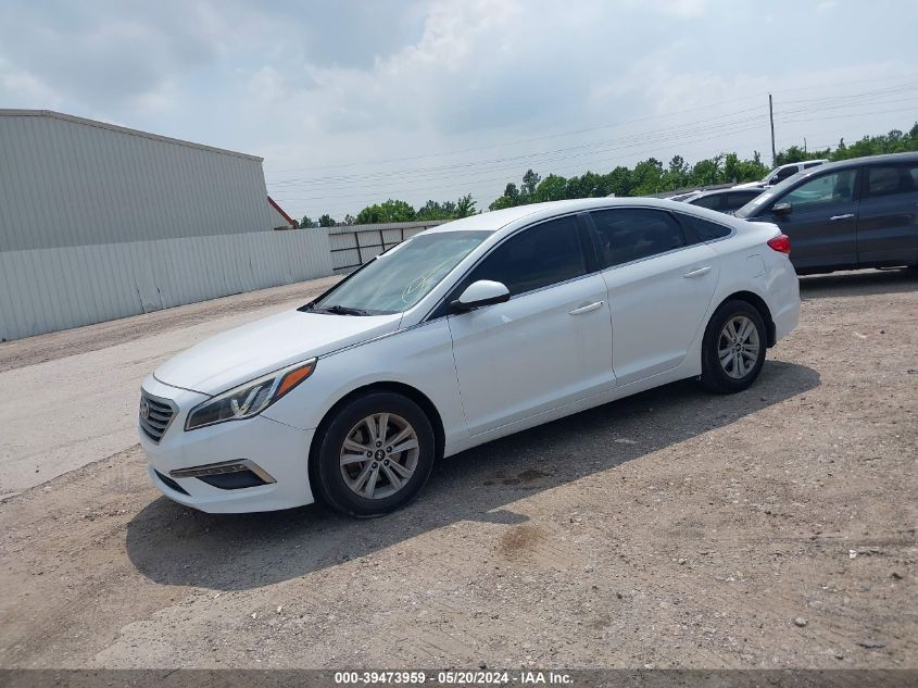 2015 Hyundai Sonata Se VIN: 5NPE24AF5FH086301 Lot: 39473959