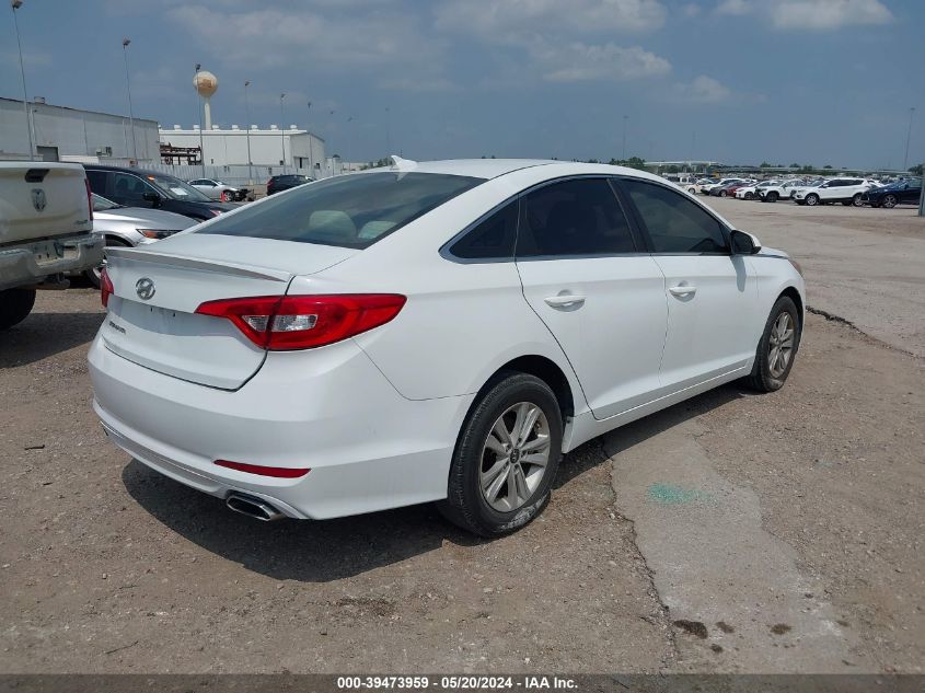 2015 Hyundai Sonata Se VIN: 5NPE24AF5FH086301 Lot: 39473959