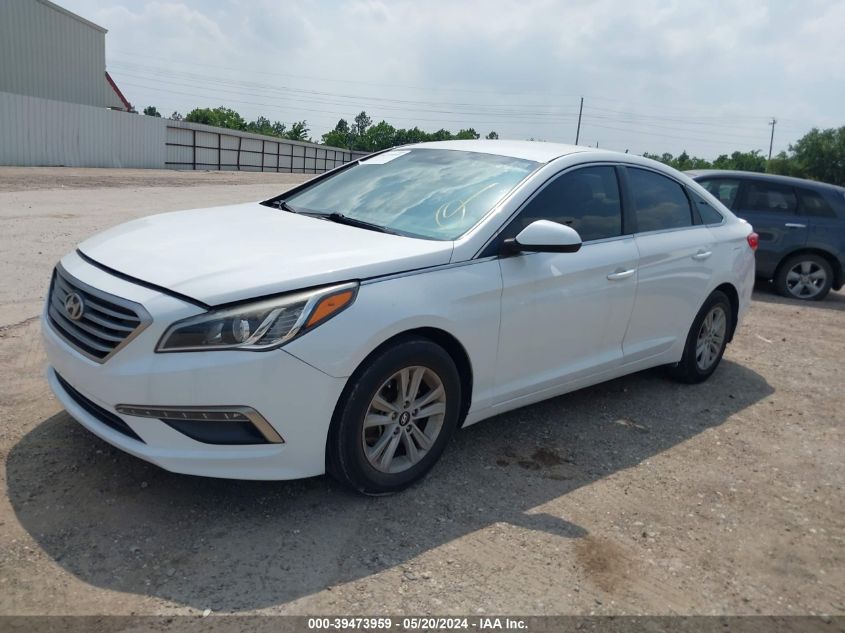 2015 Hyundai Sonata Se VIN: 5NPE24AF5FH086301 Lot: 39473959