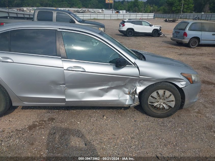 2009 Honda Accord 2.4 Lx VIN: 1HGCP26339A188639 Lot: 39473962