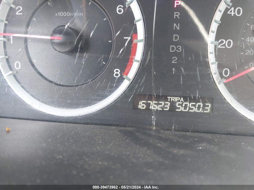 2009 Honda Accord 2.4 Lx VIN: 1HGCP26339A188639 Lot: 39473962