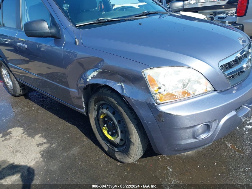 2009 Kia Sorento Lx VIN: KNDJD735795874886 Lot: 39473964