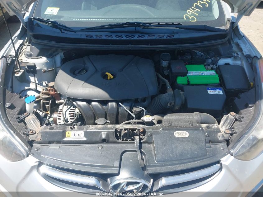 2013 Hyundai Elantra Limited VIN: KMHDH4AE8DU781002 Lot: 39473974