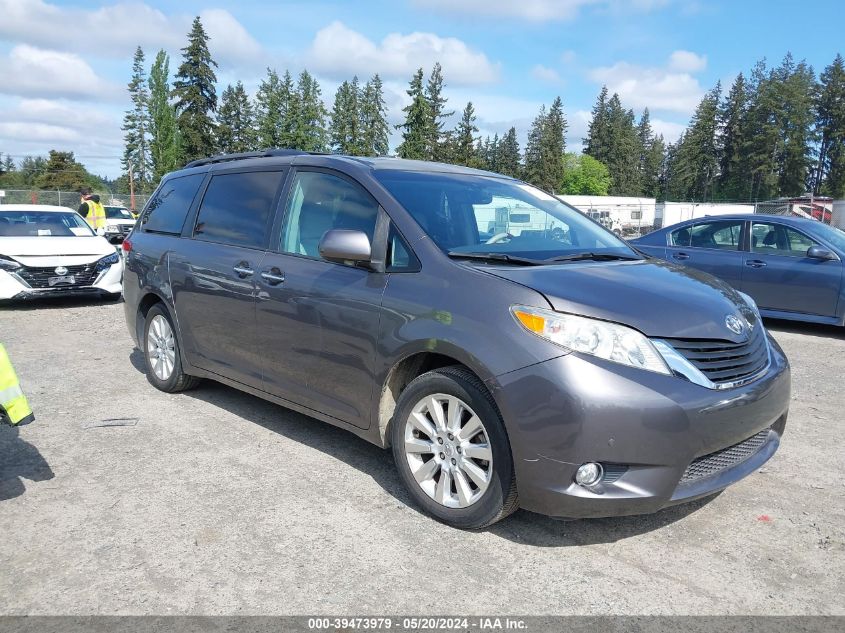 2011 Toyota Sienna Limited V6 VIN: 5TDYK3DC5BS140242 Lot: 39473979